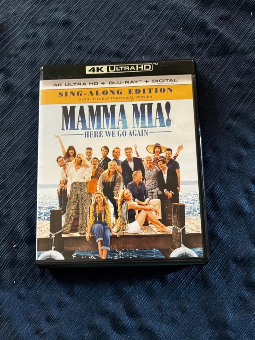 Mama Mia! Here We Go Again Blu-Ray